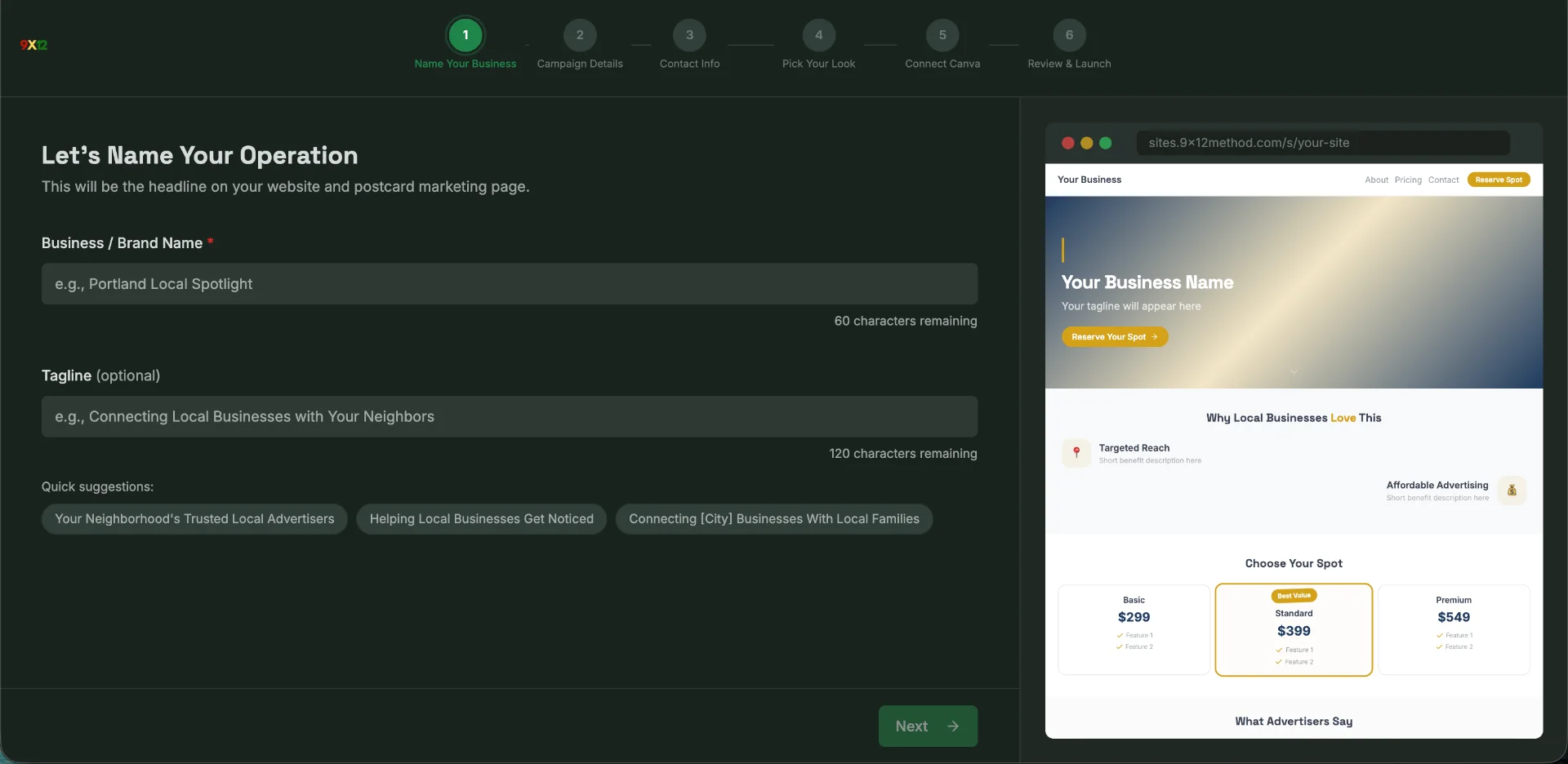 Live in 5 Minutes
